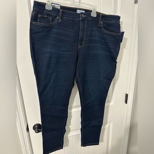 Dark blue skinny jeans